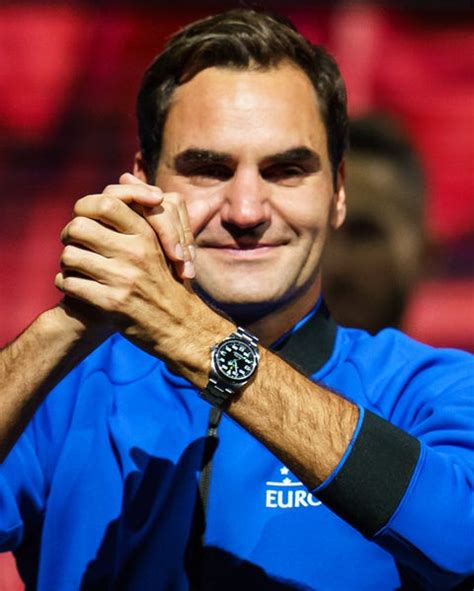 federer rolex watch laver cup